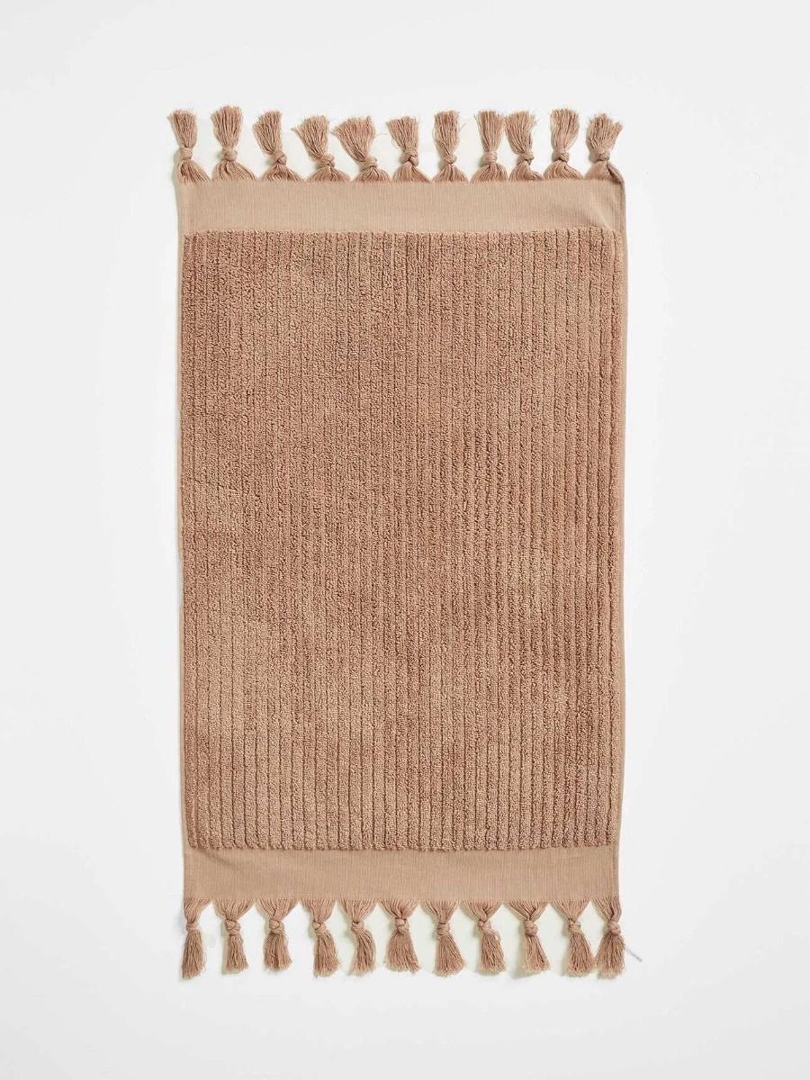 Paros Rib Hand Towel - Clay 5 Paros Rib Hand Towel - Clay - Image 3
