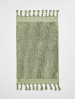 Paros Rib Hand Towel - Fennel -Household Items Discount paros rib hand towel fennel 2