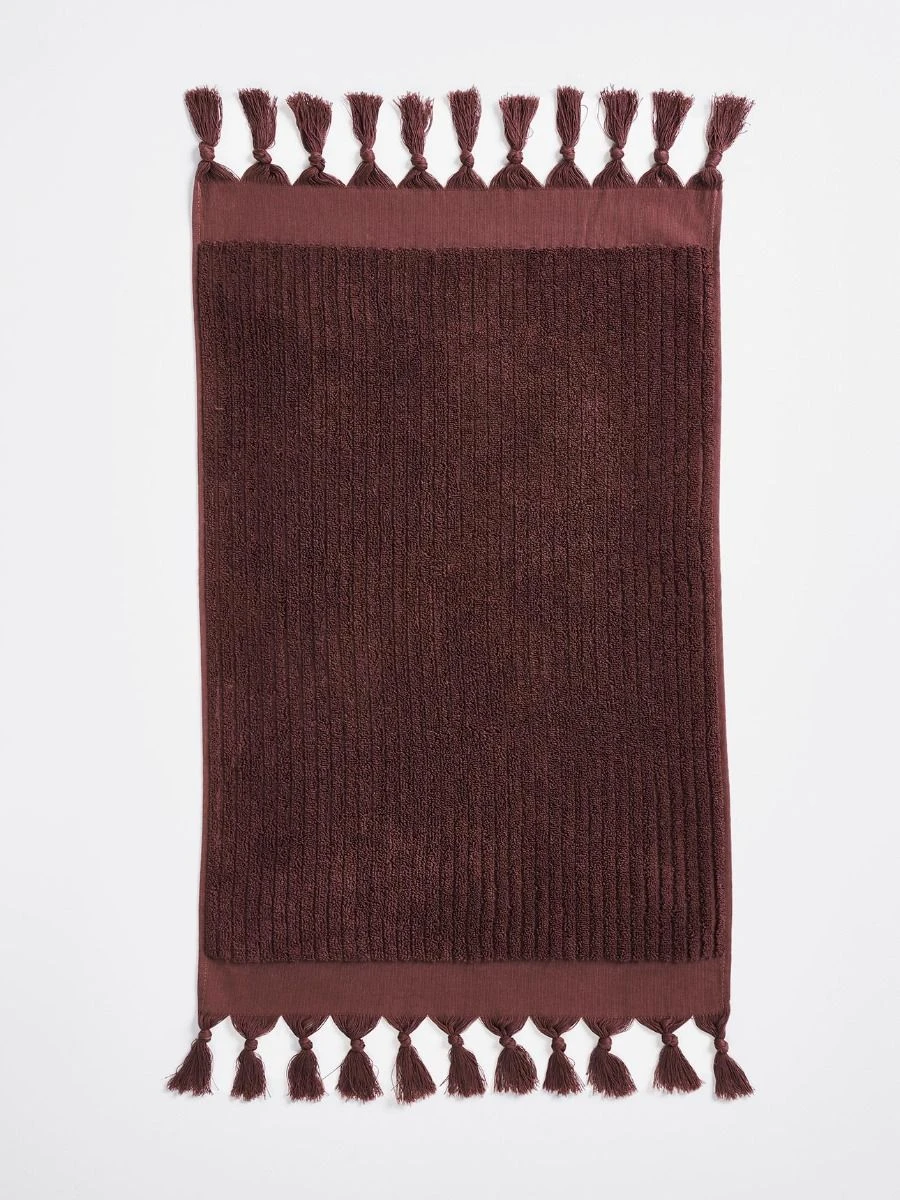 Paros Rib Hand Towel - Syrah 4 Paros Rib Hand Towel - Syrah - Image 2