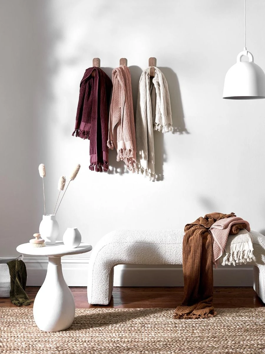 Paros Rib Bath Towel Set - Sand 11 Paros Rib Bath Towel Set - Sand - Image 9