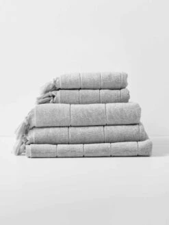 Paros Bath Towel Set - Dove