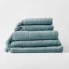 Paros Bath Towel Set - Eucalypt 1 Paros Bath Towel Set - Eucalypt -Household Items Discount paros towel stack eucalypt 3