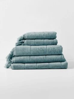 Paros Bath Towel Set - Eucalypt