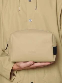 Rains Small Wash Bag - Sand -Household Items Discount rains small wash bag sand 4