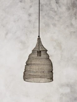 Cone Pendant - Matt Gold