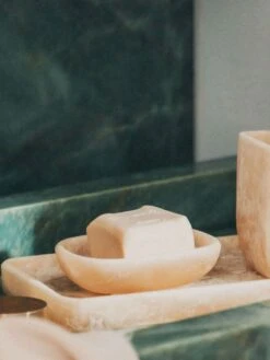 Flow Soap Dish - Peach Blush -Household Items Discount saarde flow resin soap dish peach blush 3