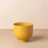 Yaamur Medium Planter - Mustard 2 Yaamur Medium Planter - Mustard -Household Items Discount saarde yaamur planter saffron medium