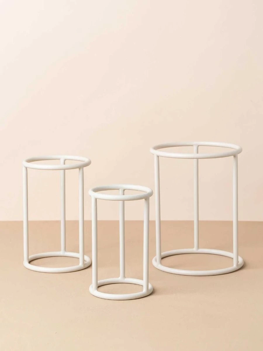 Yaamur Medium Plant Stand - Stone 4 Yaamur Medium Plant Stand - Stone - Image 2