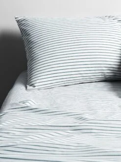 Vintage Stripe Sheet Set - Atlantic 7 Vintage Stripe Sheet Set - Atlantic -Household Items Discount vintage stripe sheets atlantic detail 3