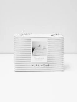 Vintage Stripe Sheet Set - Dove -Household Items Discount vintage stripe sheets dove bag 3