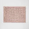 Waffle Bath Mat - Pink Clay -Household Items Discount waffle bath mat clay