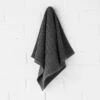 Waffle Hand Towel - Charcoal -Household Items Discount waffle hand towel charcoal