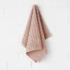 Waffle Hand Towel - Pink Clay -Household Items Discount waffle hand towel clay
